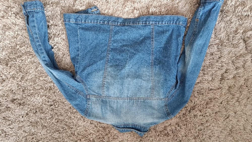 Kurtka dżinsowa ramoneska r. 134-140, 8-9 lat.jak NOWA