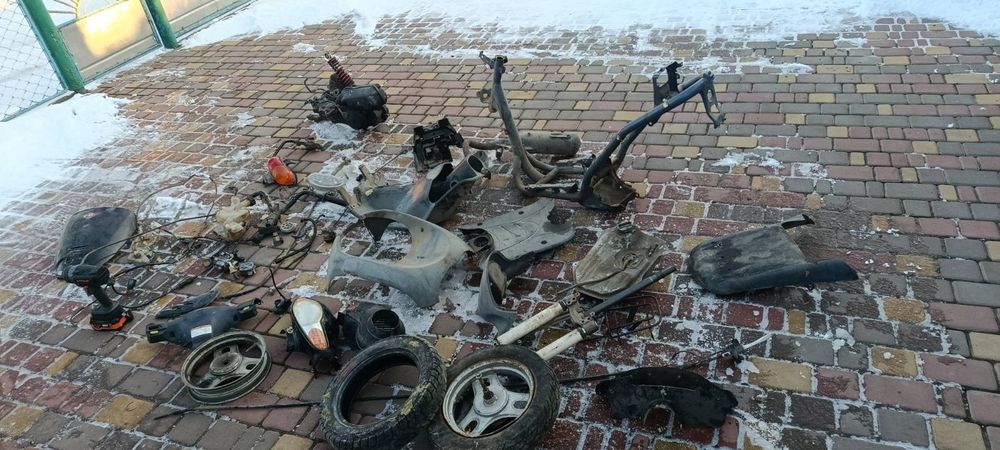 Розбір скутера Хонда діо 27