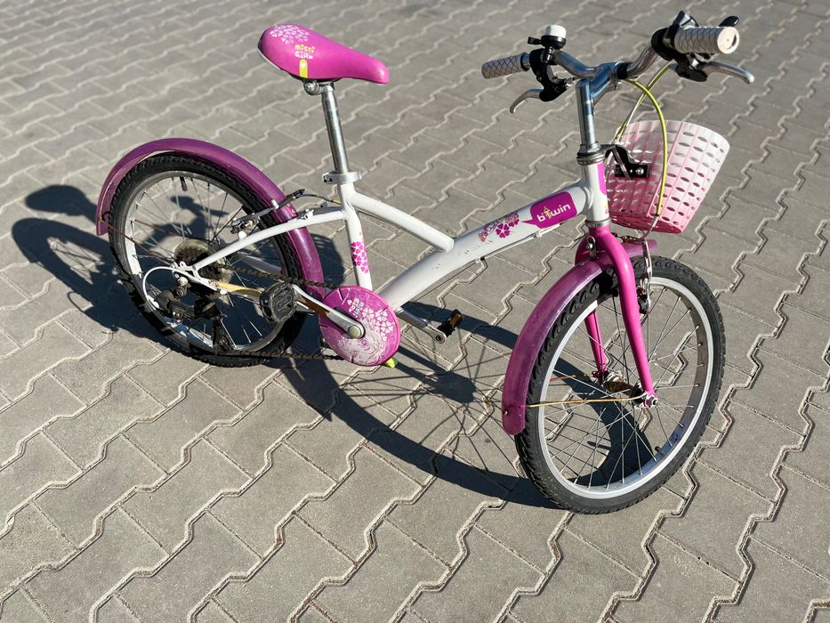 Rower dla dziewczynki, koła 20