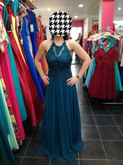 Vestido comprido de cerimónia