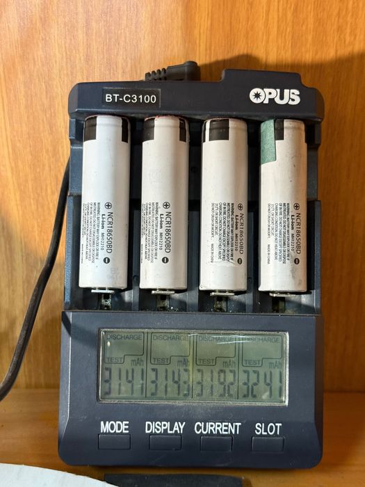 Panasonic 3200 mAh. 18650