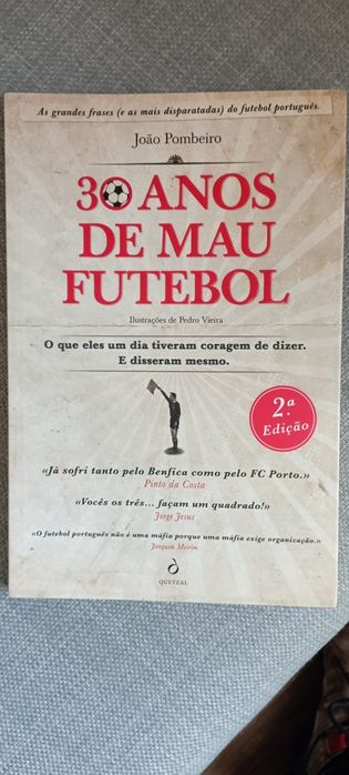 Livro sobre futebol