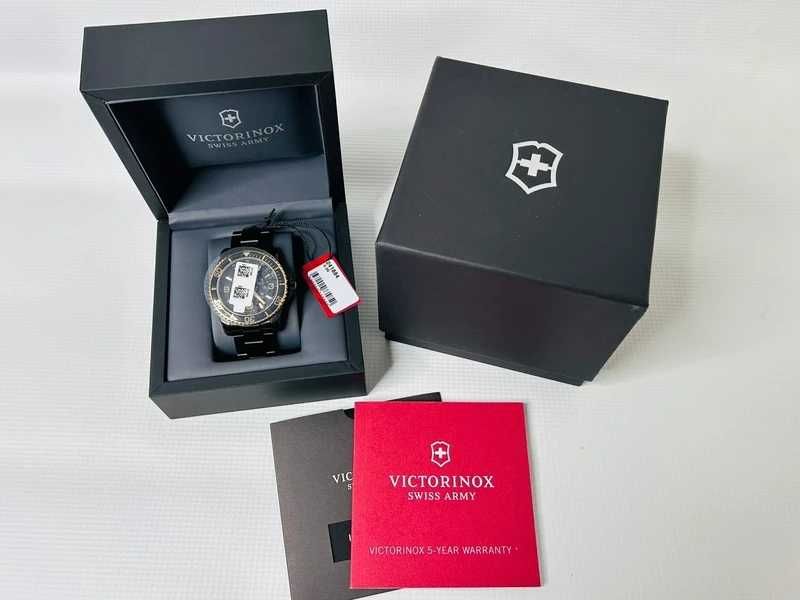 Victorinox Maverick black edition zegarek męski, idealny stan