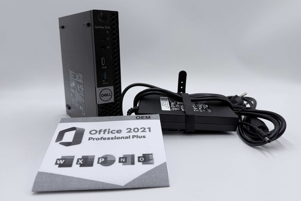 MiniPC Dell Optiplex 7070 i5-9600/16GB/256GB GW12m Win11Pro+Office2021