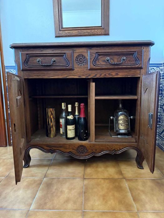 Mobília rústica completa sala de jantar