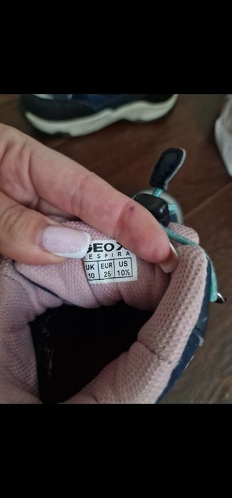 Черевики зимові Geox Sentiero р. EUR 28 Navy/Aqua