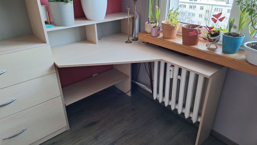 Zestaw mebli Szafa narożna Komody