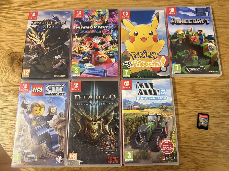 Nintendo switch OLED plus gry