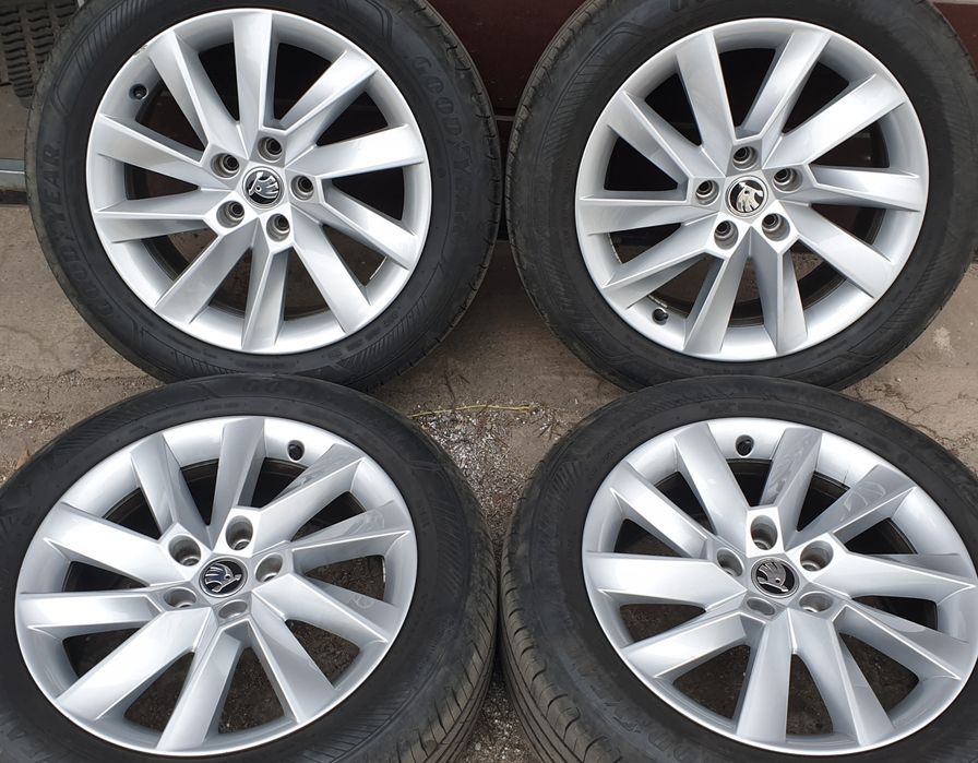 Alufelgi Skoda 17 5x112 7J ET 40 Felgi Octavia Superb Kodiaq Kamiq