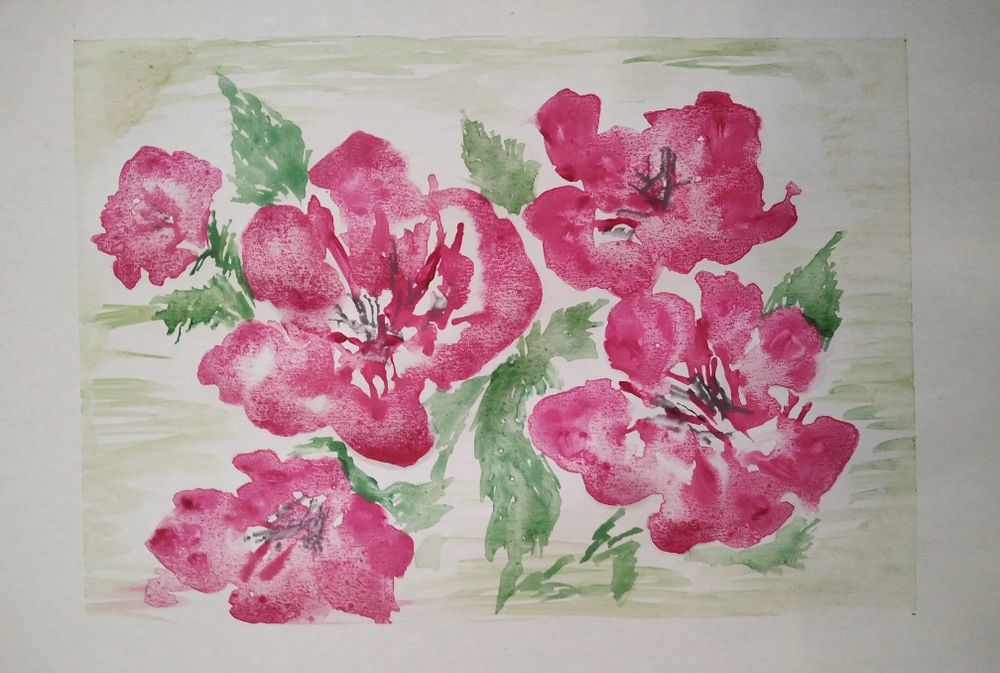 Малюнок гуаш акварель акрил на замовлення різні поробки