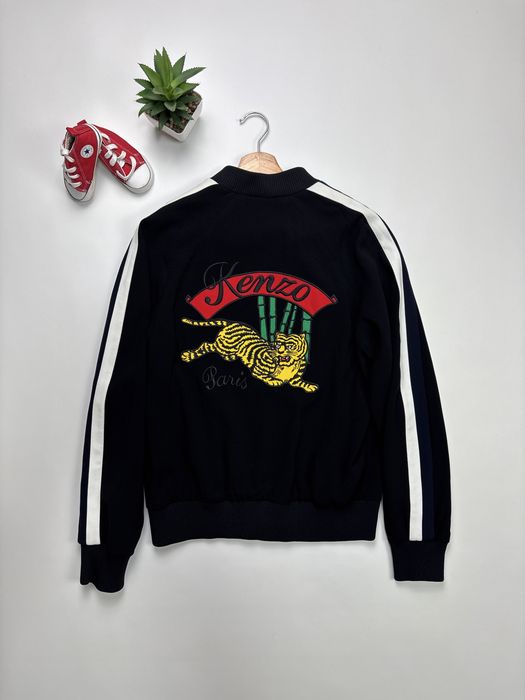 Куртка бомбер Kenzo Bamboo Tiger Bomber Jacket оригинал size S
