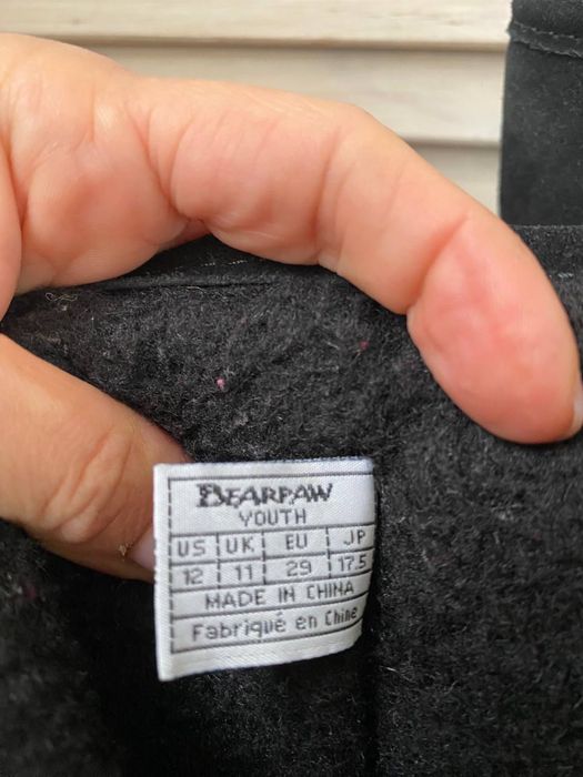 Черевики BEARPAW Elle Toddler Zipper 29-30 розмір