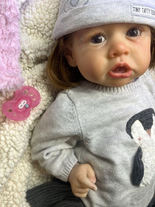 Saskia sliczna reborn lala oryginal