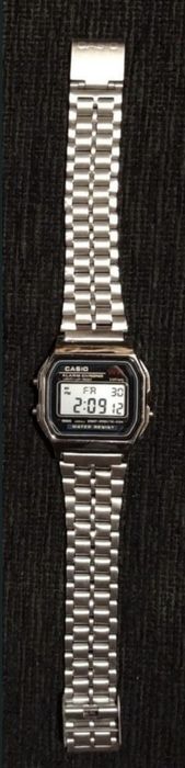 Relógio Casio Prateado A159W - Novo sem uso
