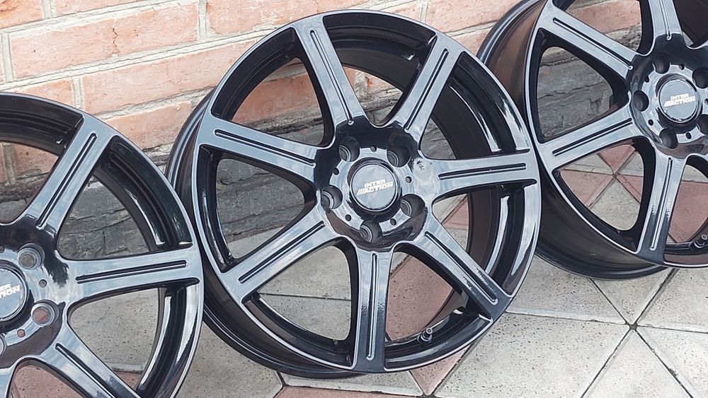 Диски ЧОРНІ R17 5x114,3 ET40 J7,0 ЦО:67,1 мм ЯК НОВІ !!! Renault Toyota Lexus Honda Mazda Hyundai KIA Nissan Mitsubishi  Suzuki