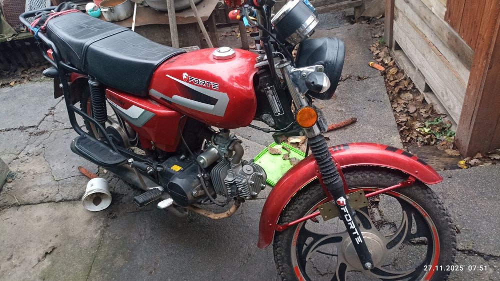 Продам мотоцикл Forte125