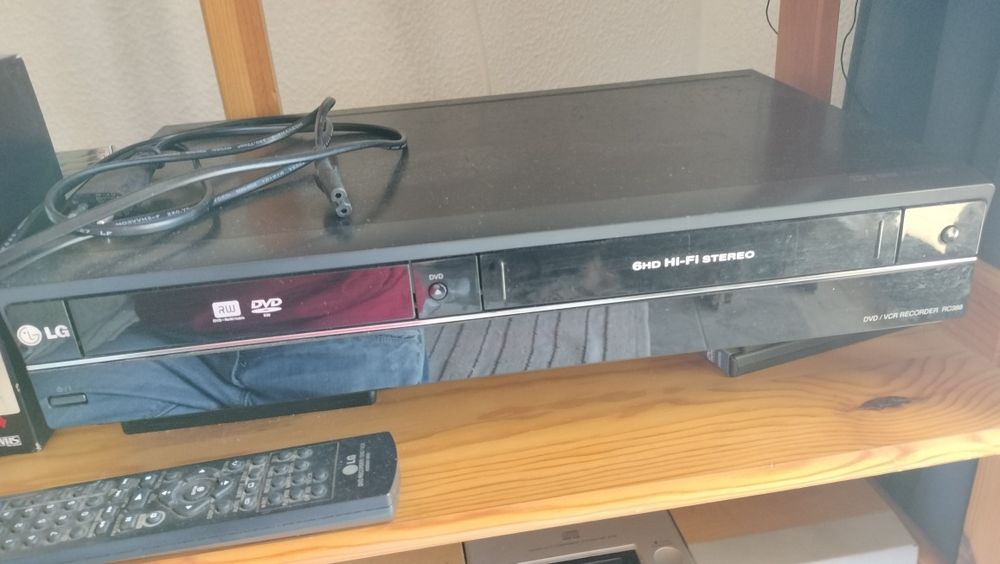 Leitor e gravador de video VHS
