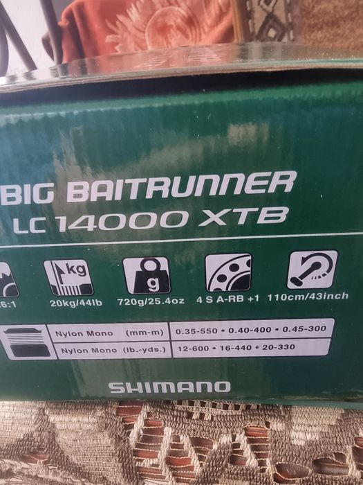 Shimano Big Baitrunner LC 14000 XTB kołowrotek