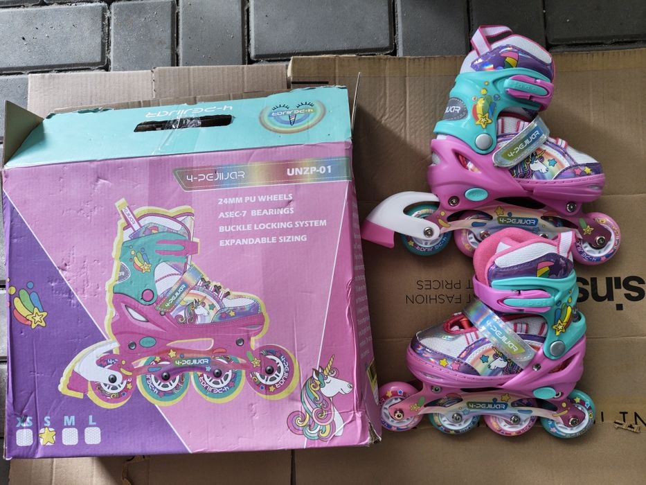 Rolki świecace do nauki