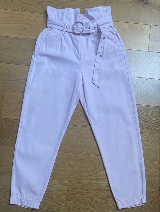 Damskie spodnie jeansy Bershka roz. M