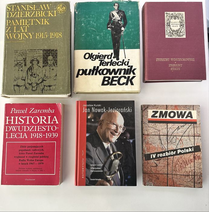 Zestaw ksiązek z prywatnej kolekcji