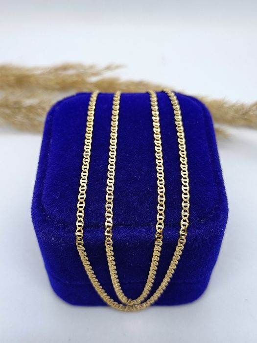 Łańcuszek ze złota, złoto pr 585, splot marino/ gucci