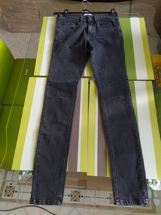 Spodnie Pull&Bear 38 rurki Nowe! Wysoki stan