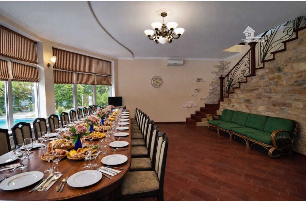 Посуточно. Баня, купель, беседка, бильярд, генератор. До 25 человек.