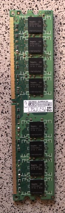 Модуль оперативної пам'яті Hynix 1GB DDR2 PC2-6400U