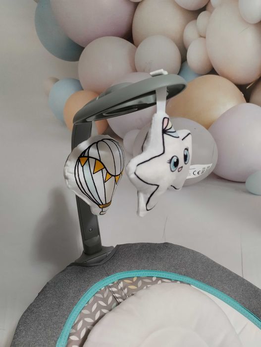 Lionelo Pascal Bujaczek leżaczek interaktywny melodie, wibracje