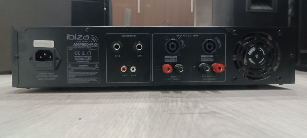 Amplificador IBIZA SOUND AMP600 MK2 2 x 600 W - Reservado