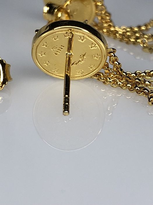 Знижка! Позолочені сережки Thomas Sabo  Роялті зірка