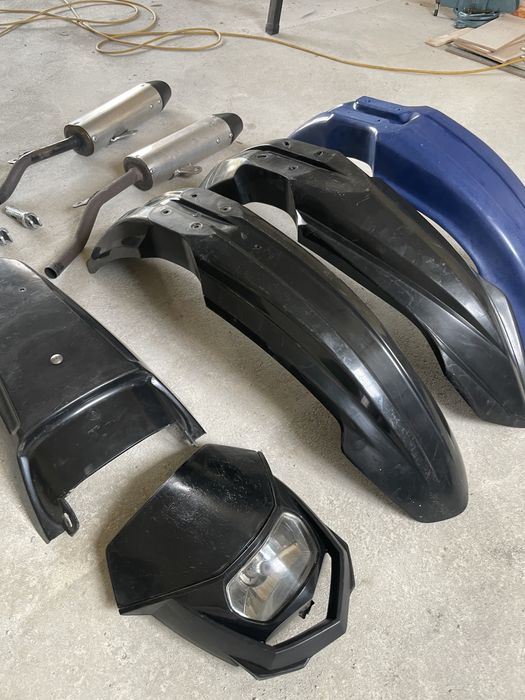 Lote peças DTR e diversas motas