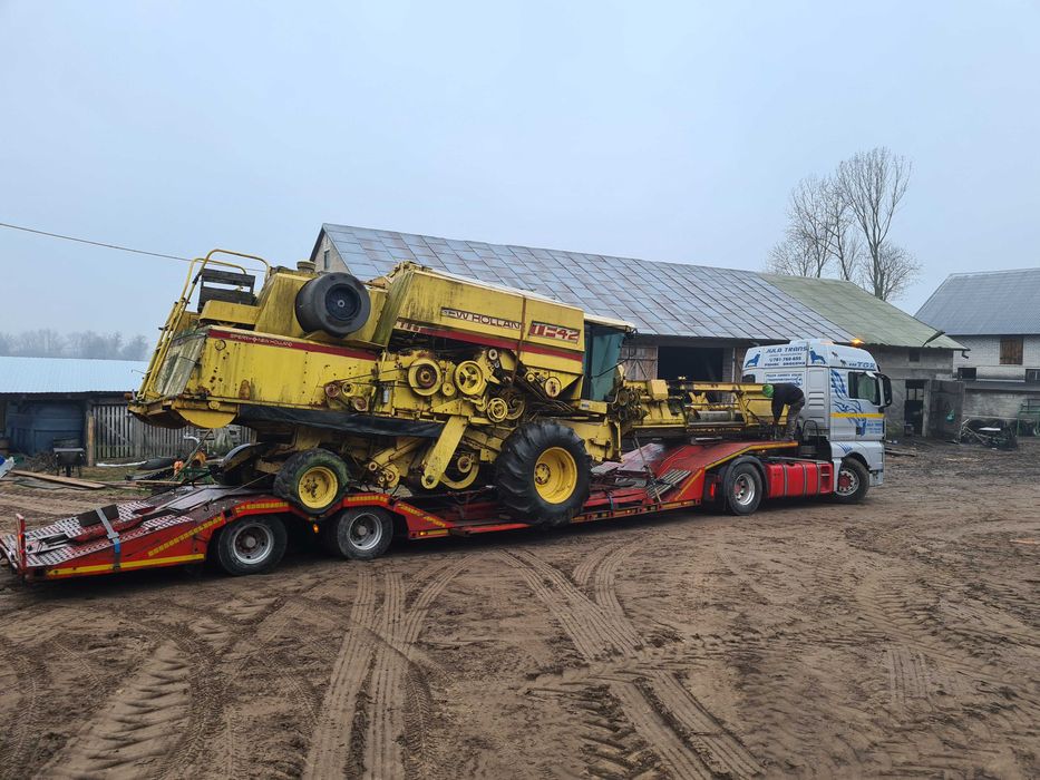 Transport niskopodwoziowy Niskopodwozie Pomoc Drogowa Holowanie 24h/7