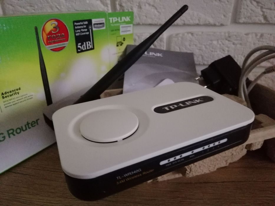 Маршрутизатор / роутер TP-LINK TL-WR340G