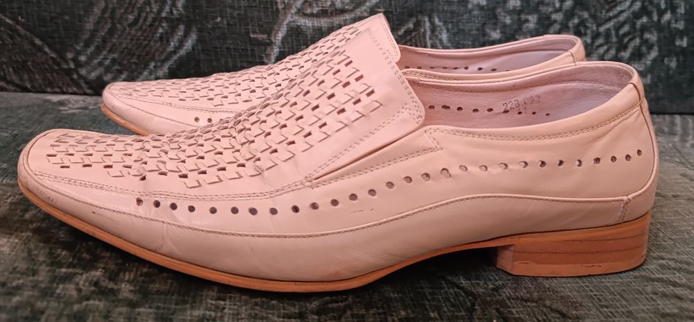 Чоловічі туфлі, натуральна шкіра