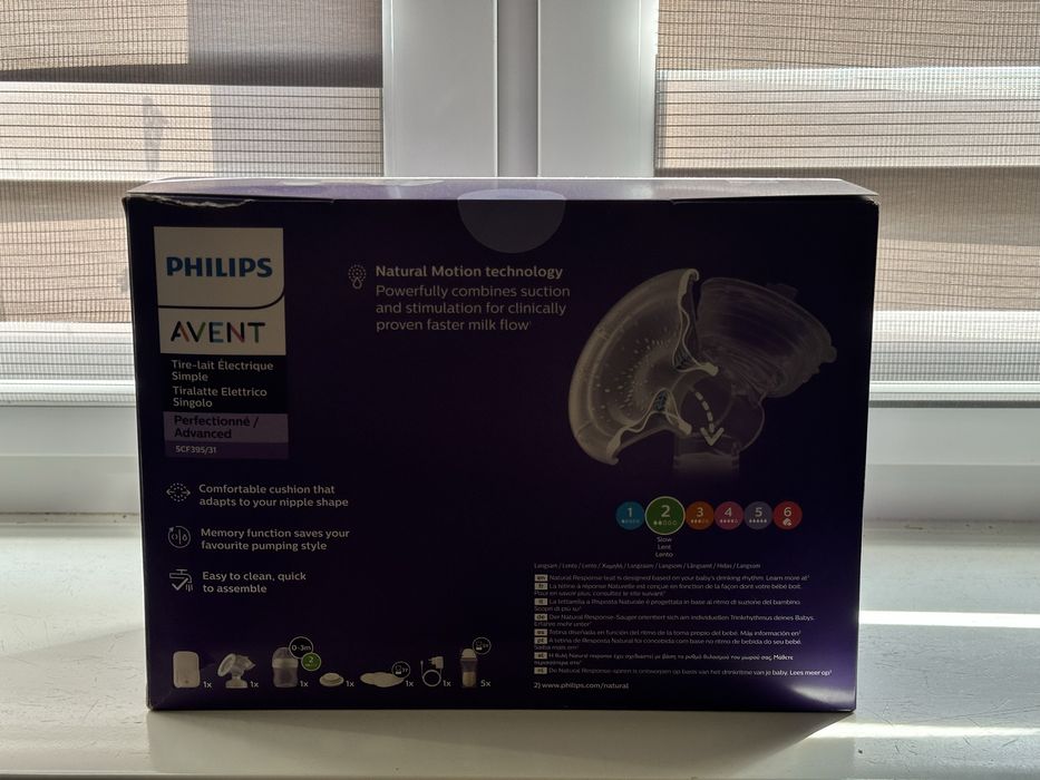 Електричний молокоотсос Philips AVENT SCF395/31