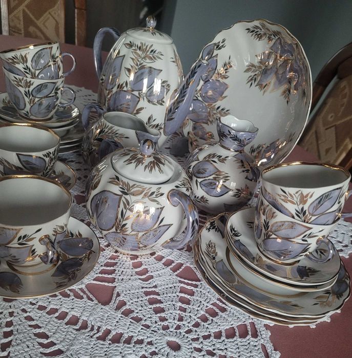 Nowy serwis kawowo deserowy Łomonosow