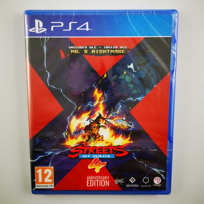 Streets of Rage 4 Anniversary Edition PS4 Folia