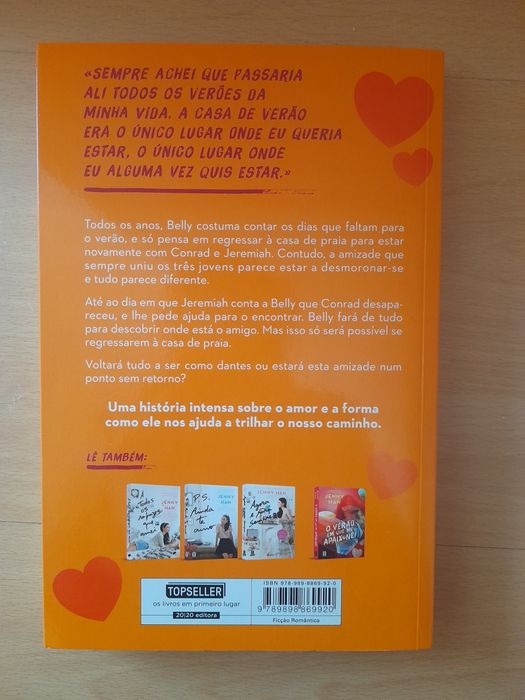 Série de Livros "O Verão Em Que Me Apaixonei" de Jenny Han