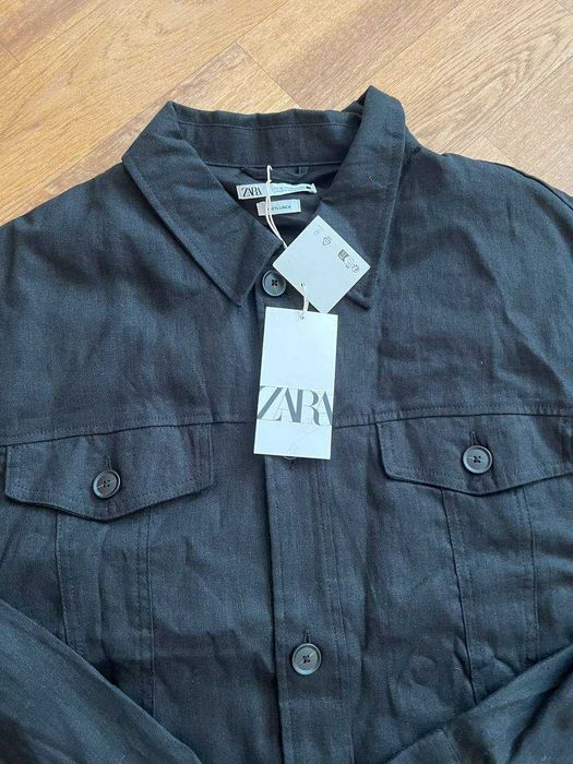 Куртка 100% льон Zara (p. L-XL)