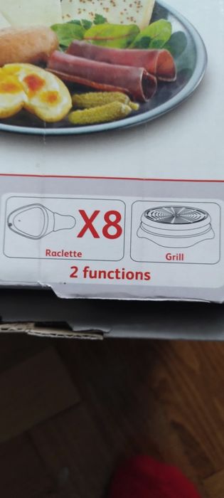 Grill raclete tefal
