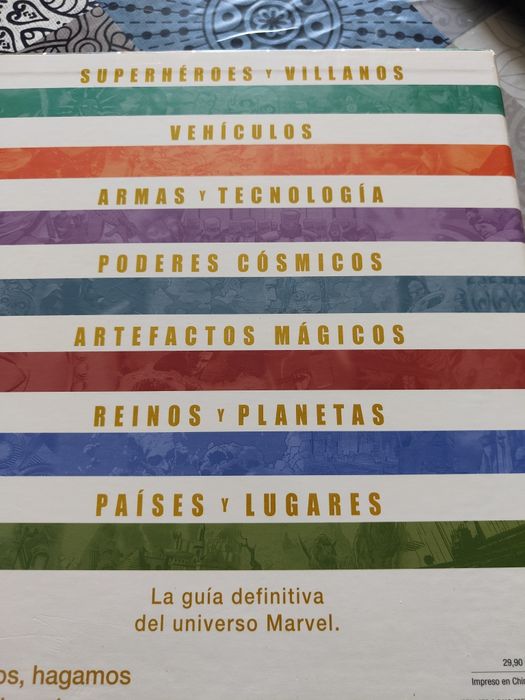 Livro Marvel Capa Rigida - Versão Espanha