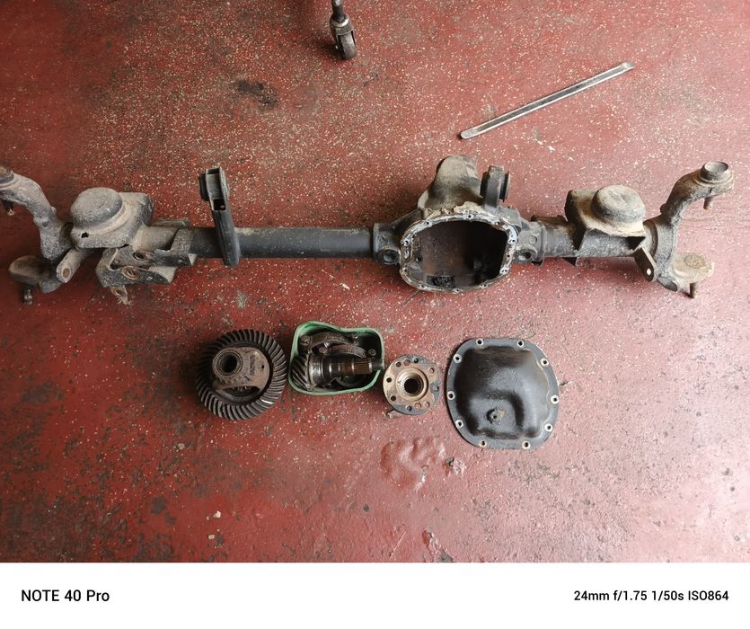 Most, dyfer przod Jeep Wrangler JK 3.21 DANA 30