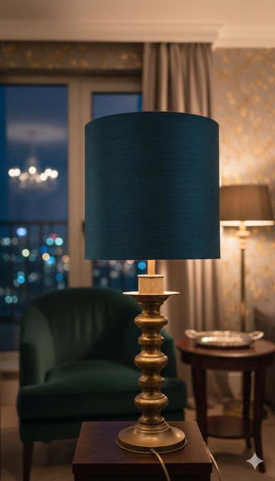 Candeeiro de mesa clássico (1 par)