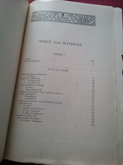 Raro Prontuário Dos Carros Nobres Casa Real Portuguesa 1909