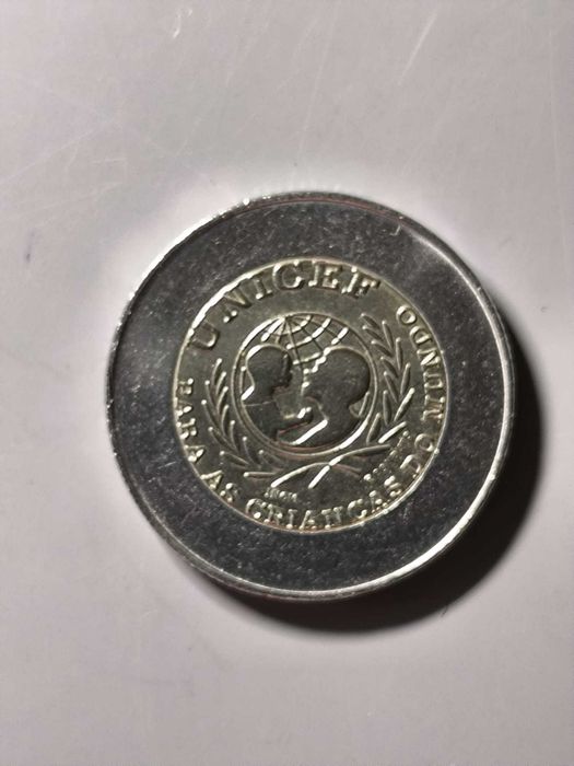 Moeda Comemorativa 100 Escudos 1999 – UNICEF