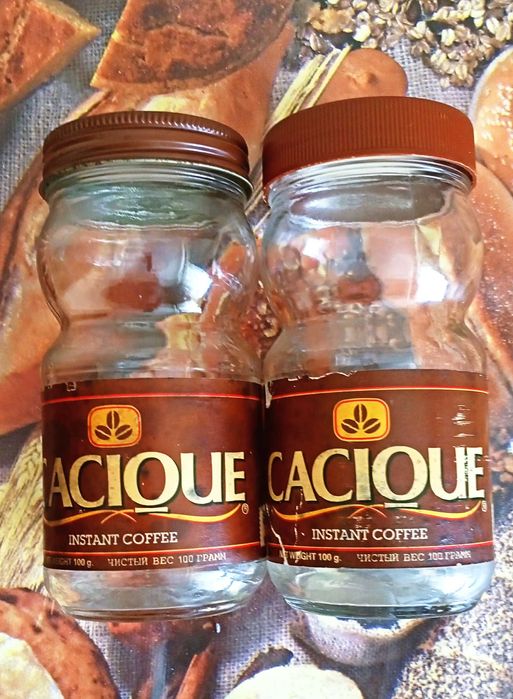 Банка из под кофе cacique