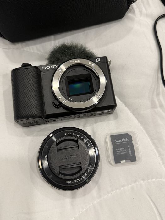 Câmara ZVE10 com objetiva