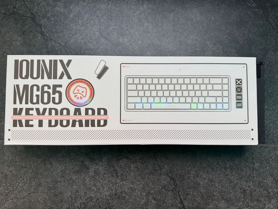 IQUNIX MG75 – bezprzewodowa mechaniczna klawiatura 75% | stan idealny
